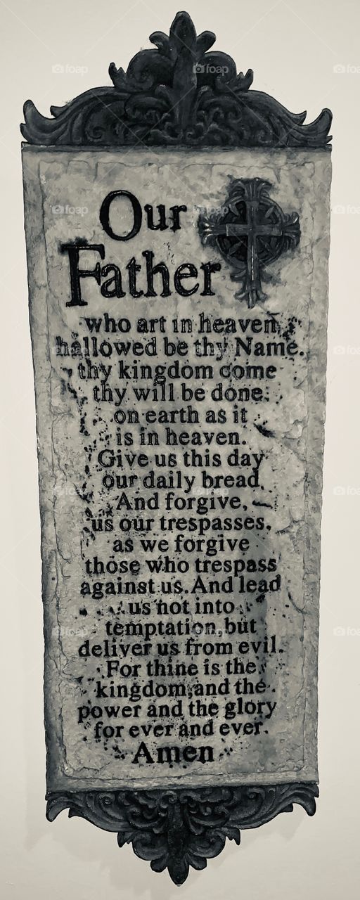 The Lords Prayer 