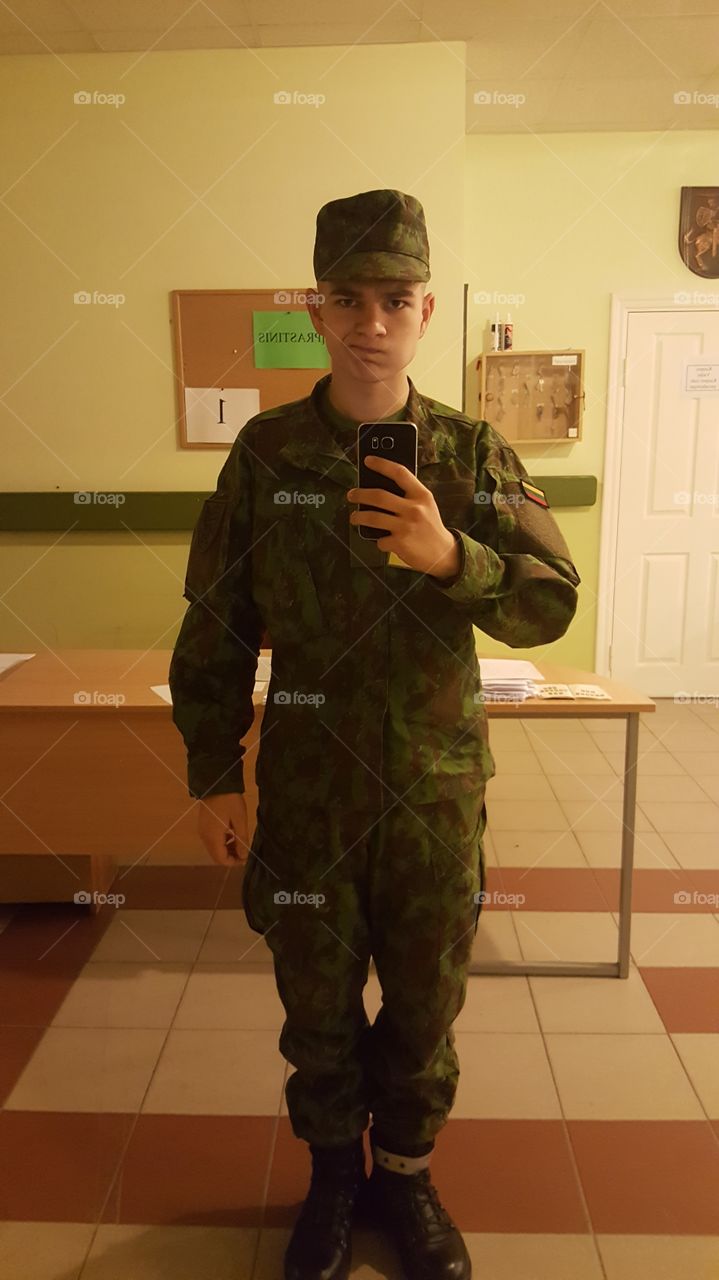 Picture of me in uniform