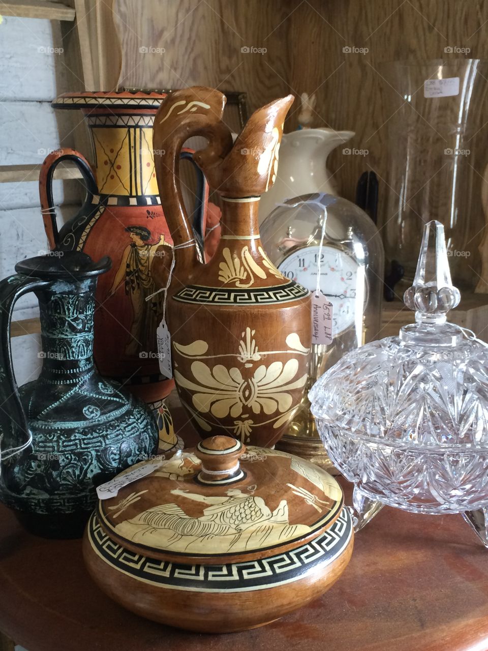 Antique vases. 
