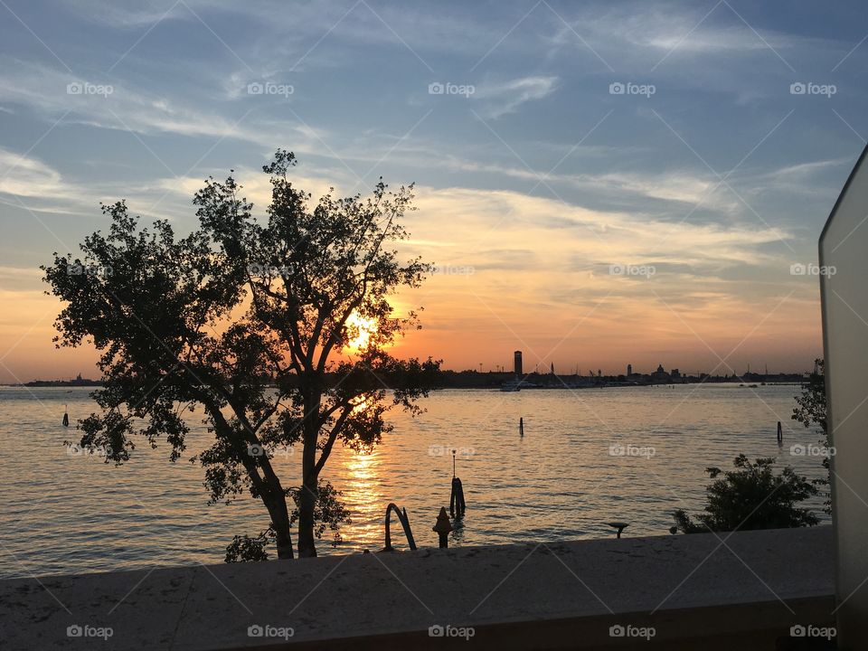 Venice sunset