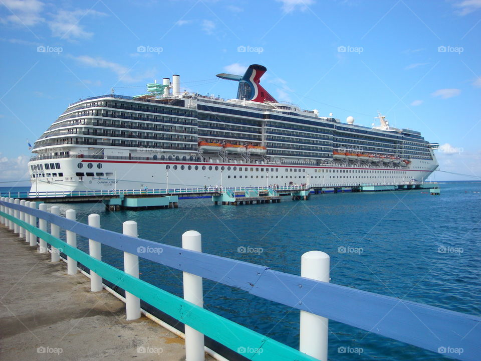Caribbean cruise on the Carnival Legend. Stopped at Jamaica Ocho Rios 