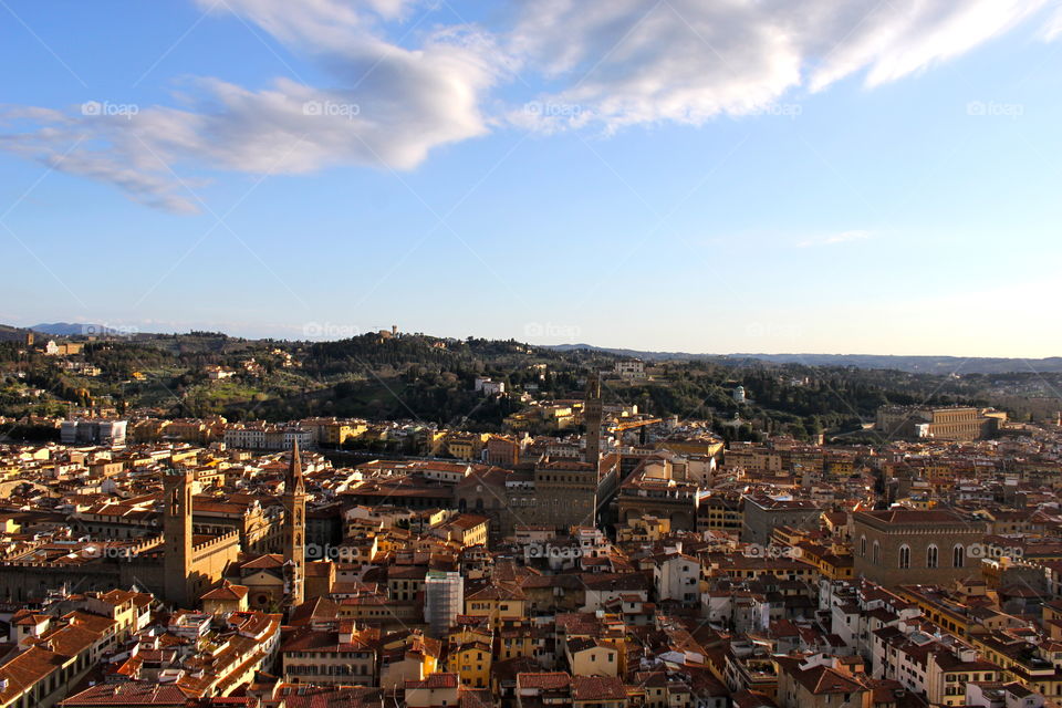 City view of Florence 
