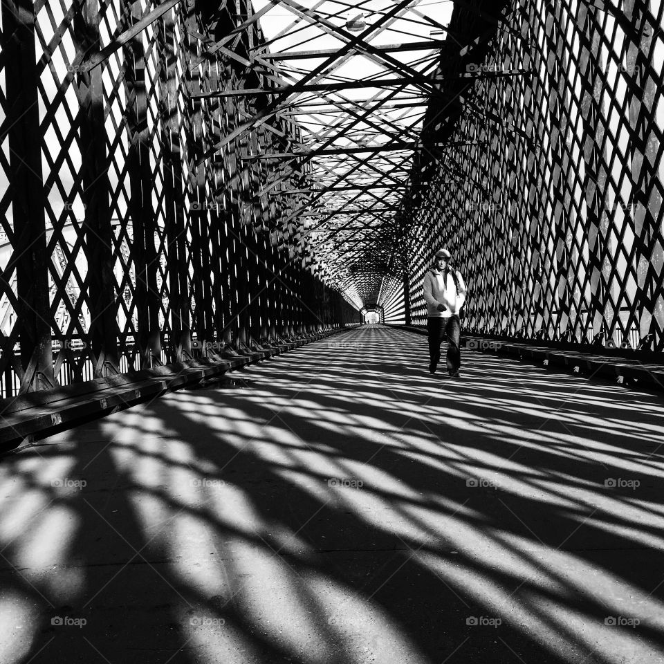 Monochrome, Black And White, Steel, City, Architecture