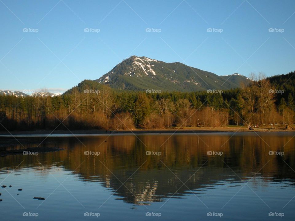 Rattlesnake Lake reflection