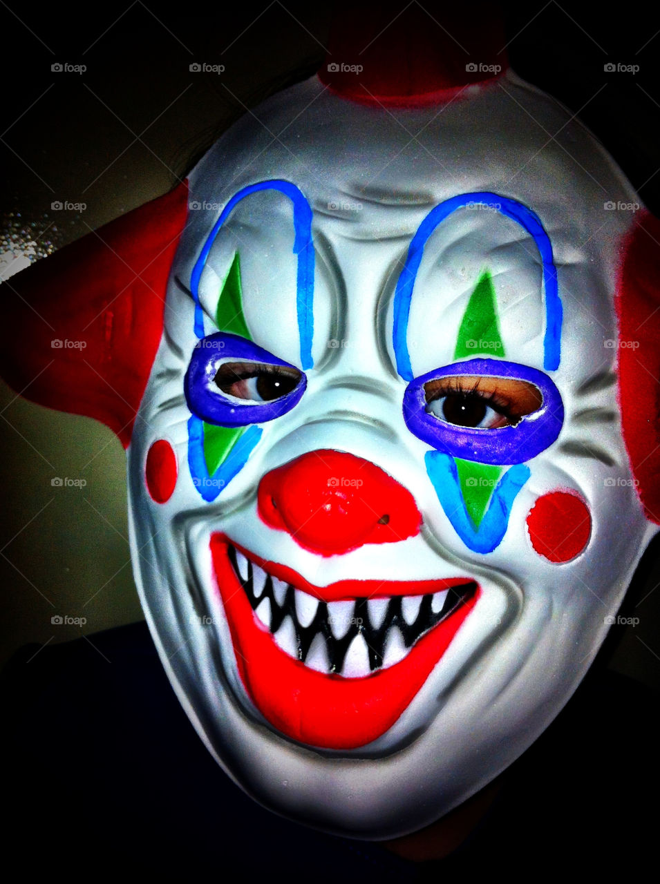 face child halloween mask by binkyboo