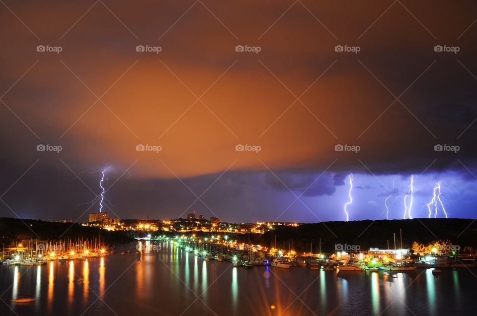 Storm clouds