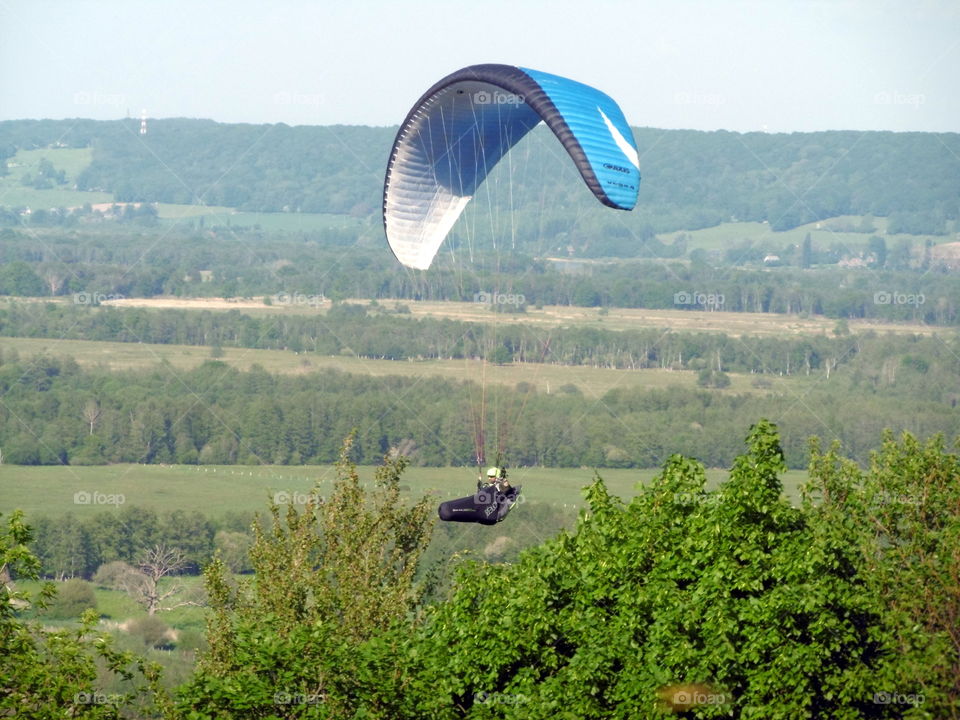 parapente en Normandie