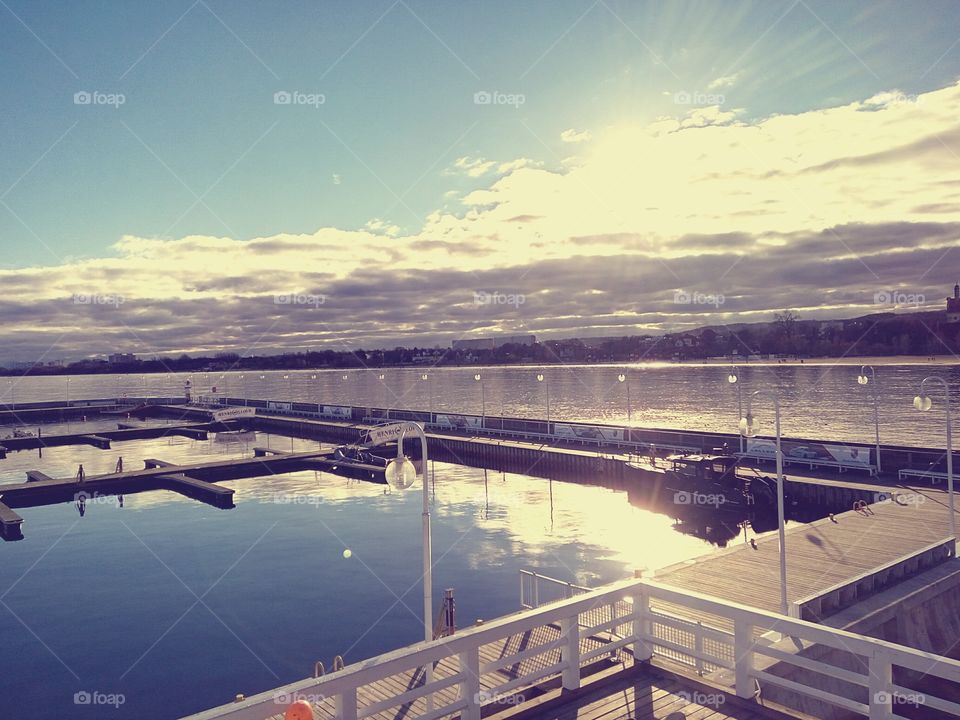 Sea view in Sopot Poland 