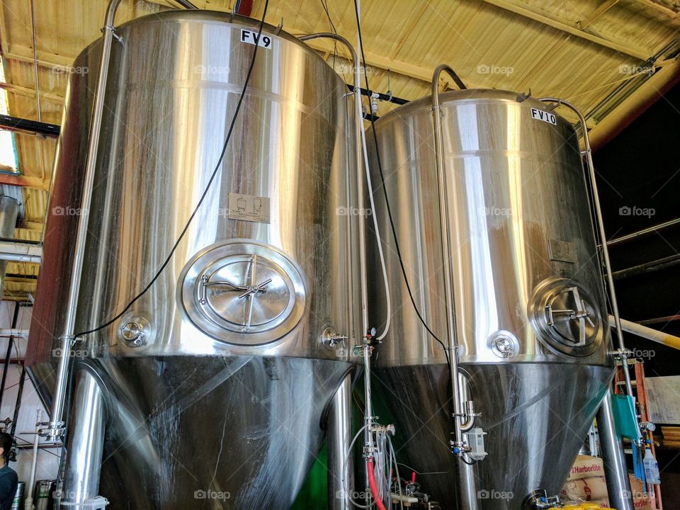 fermentation tanks