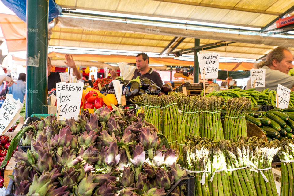 Market in venice