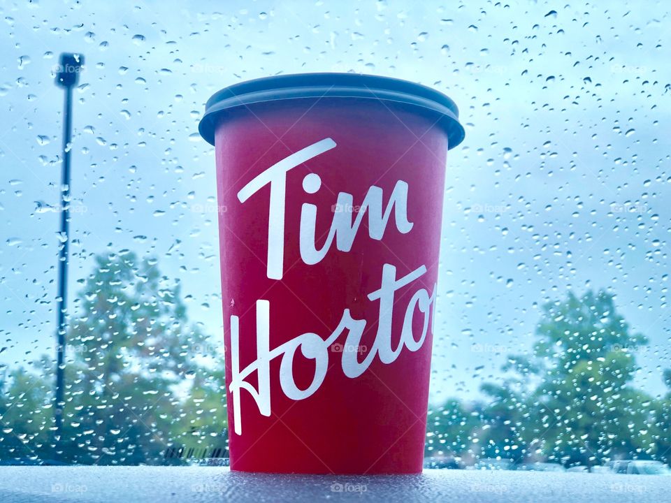 My everyday morning coffee from Tim Horton.