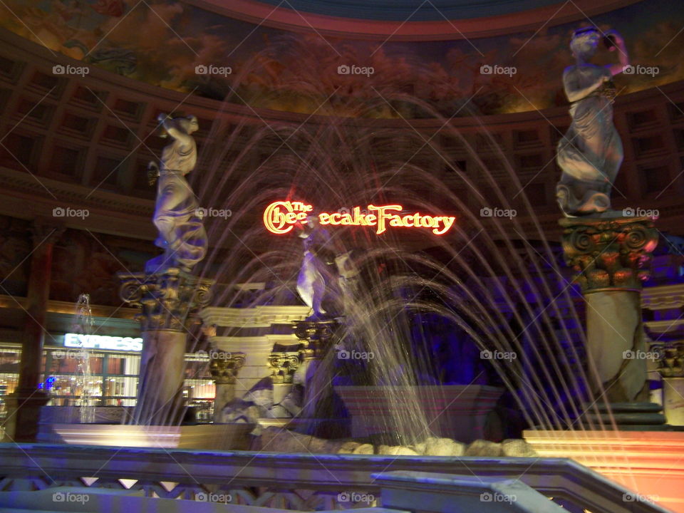  fountain. In Las Vegas at Caesars Palace for the weekend
