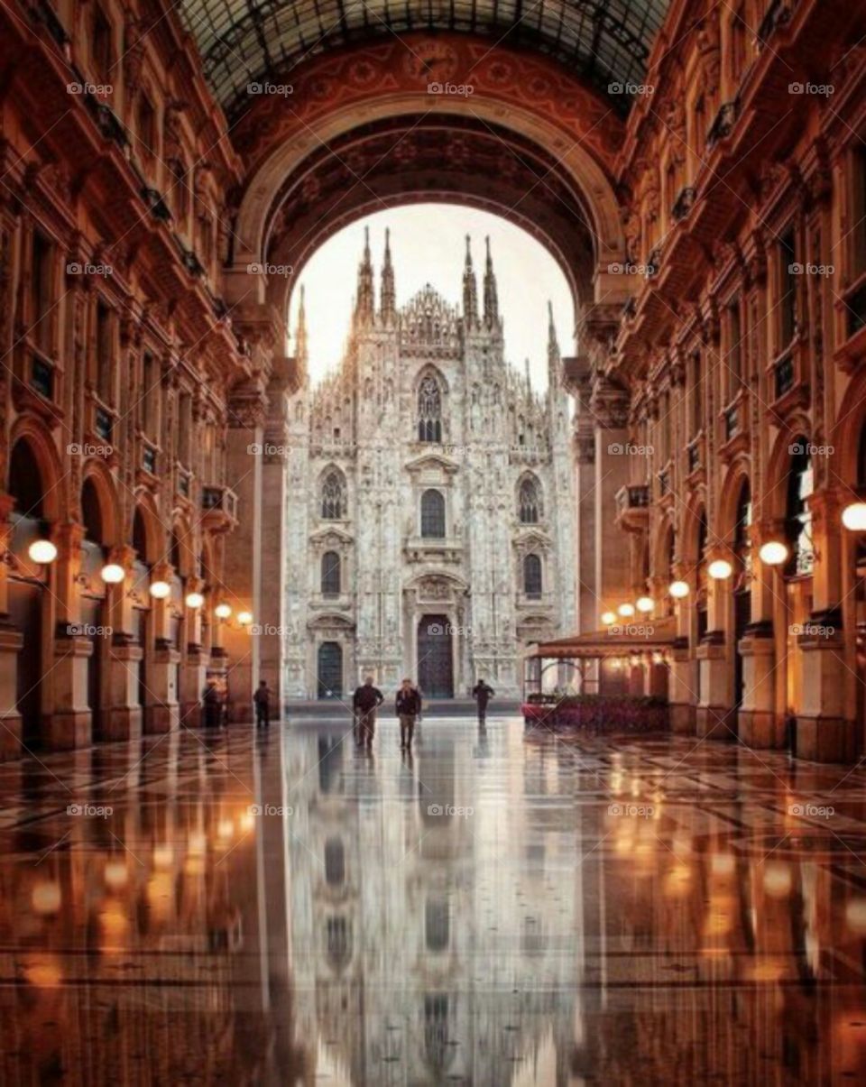 Strolling through Milan, Italy