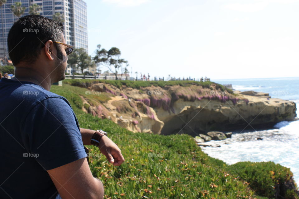 Pacific Ocean Viewing with Suresh. May 2009.