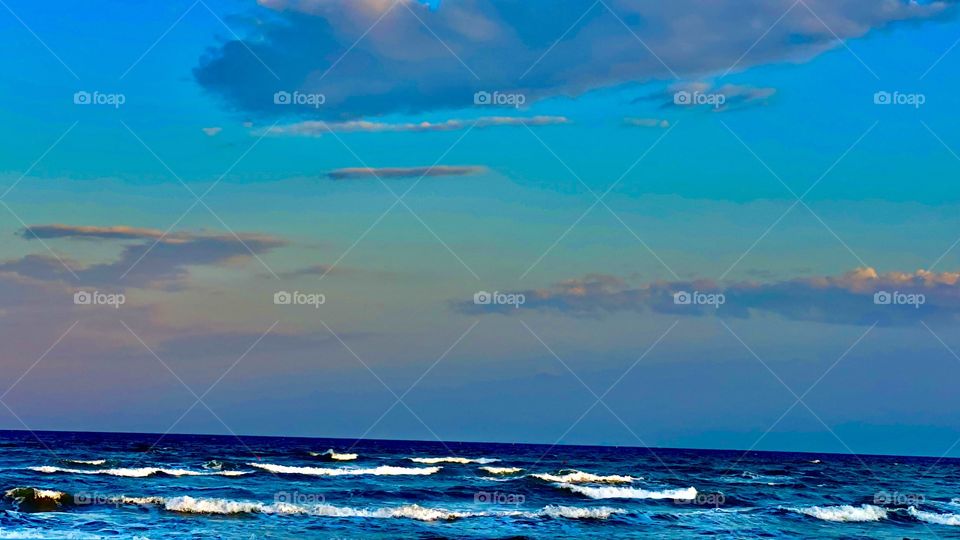 Magic Autumn Waves - Larnaca Cyprus 