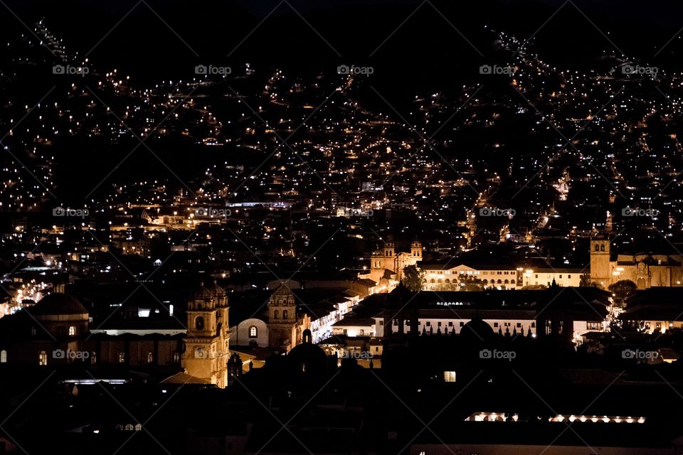 Cusco by night 
