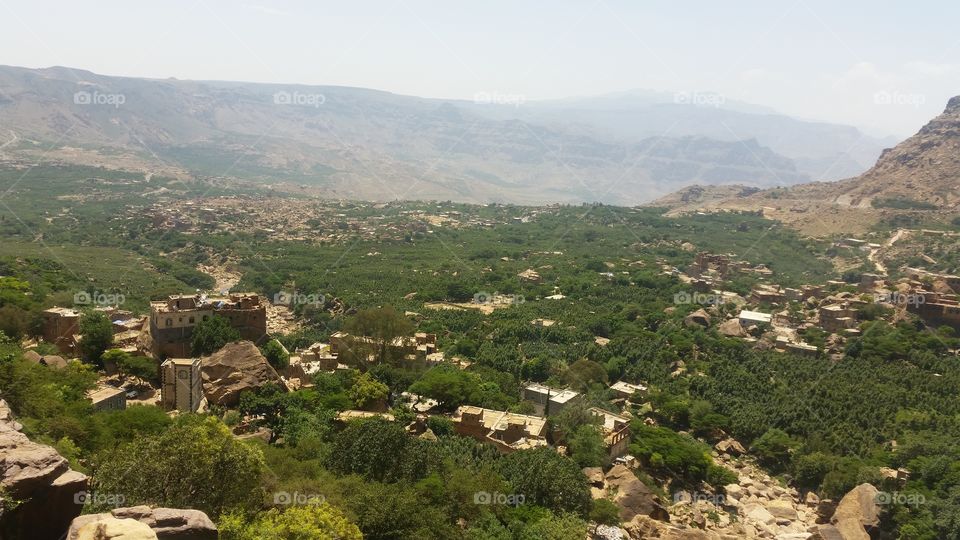 Bab Al-Hajar (Shibam Kokban)_ yemen .