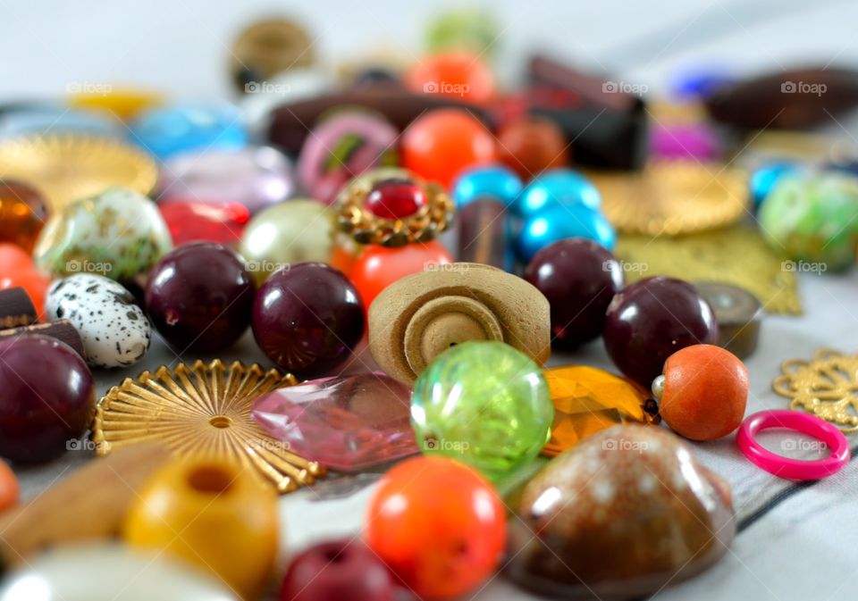 Custom jewelry beads