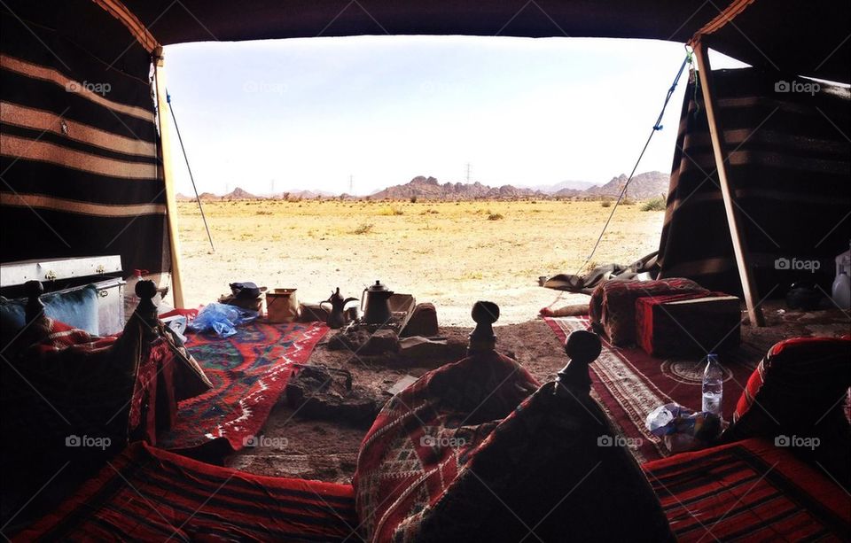 Arab tent 