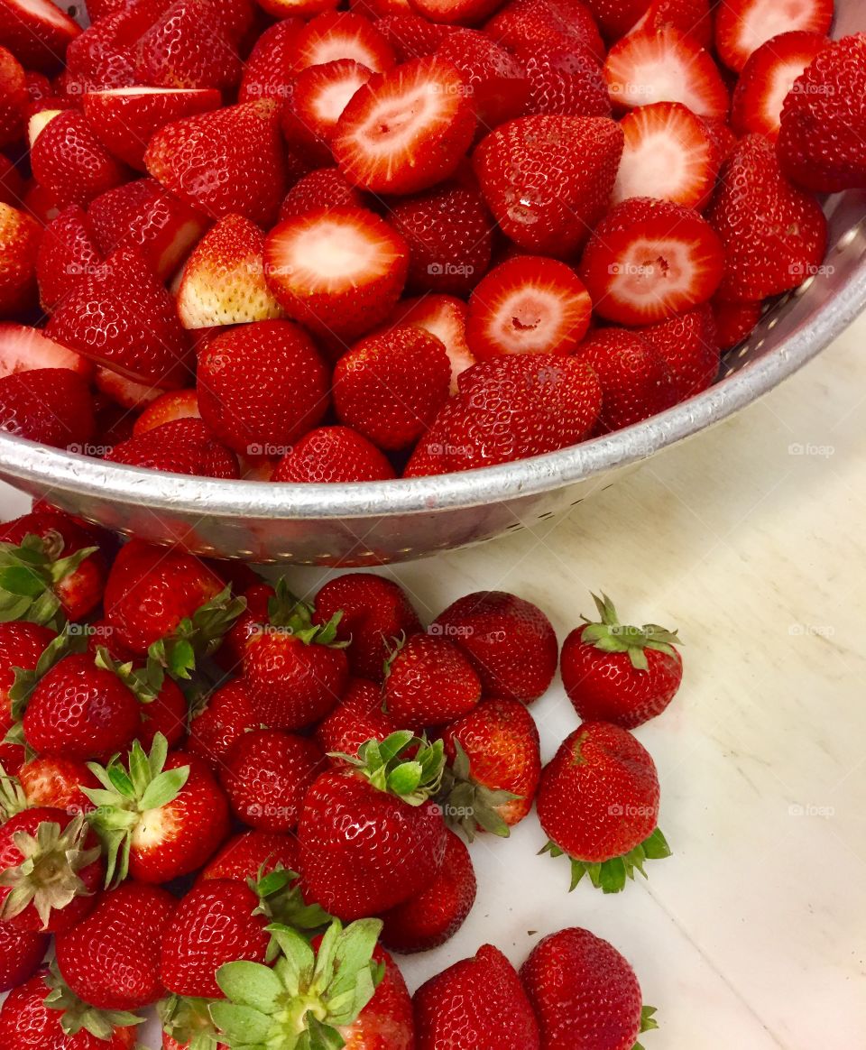 Fresh Cut Strawberries