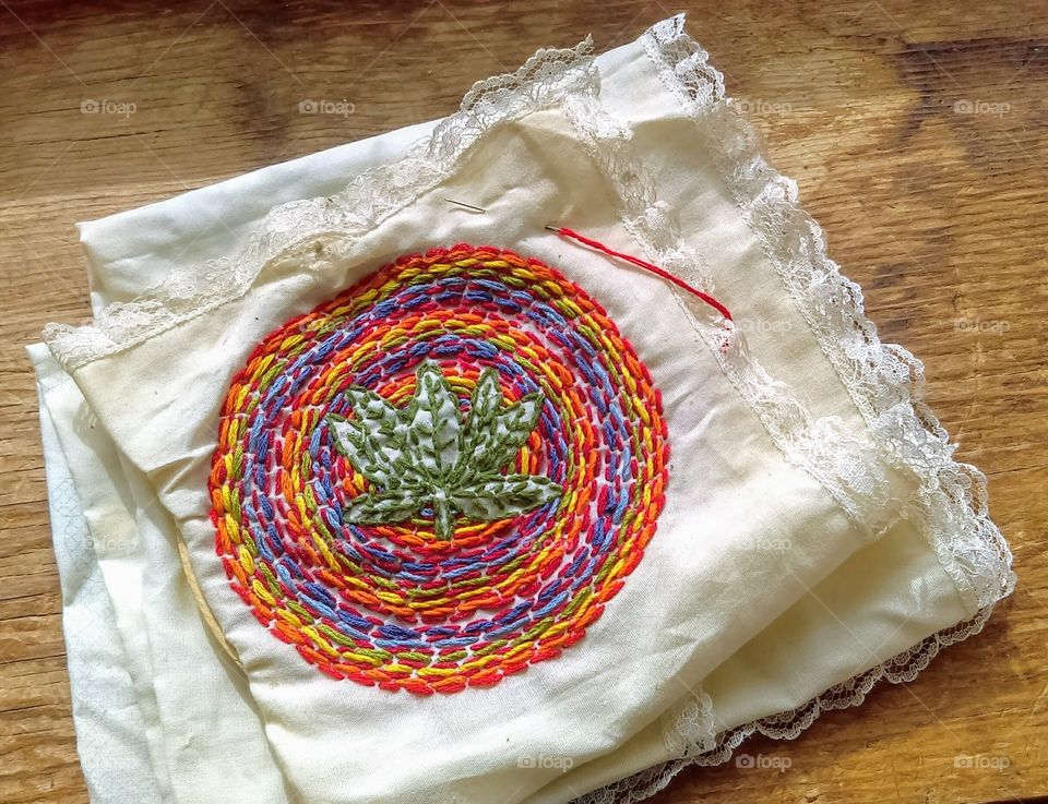 Medicinal Rainbow Embroidery