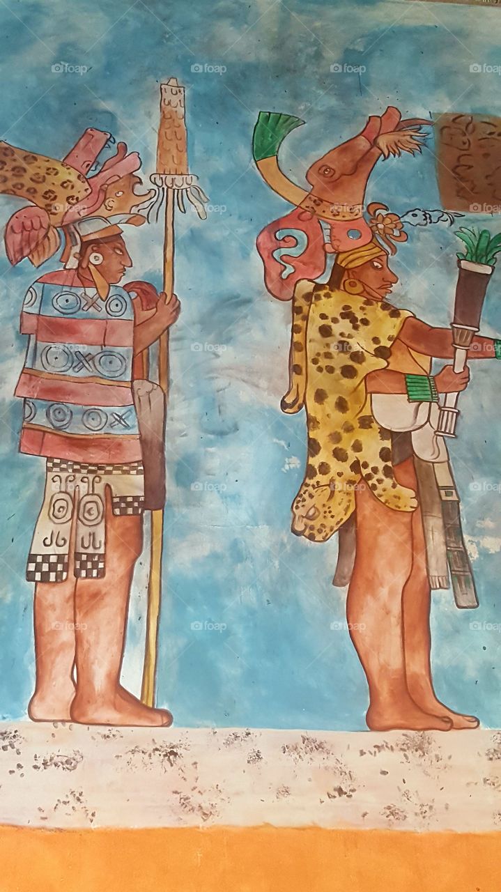 Mayan painting