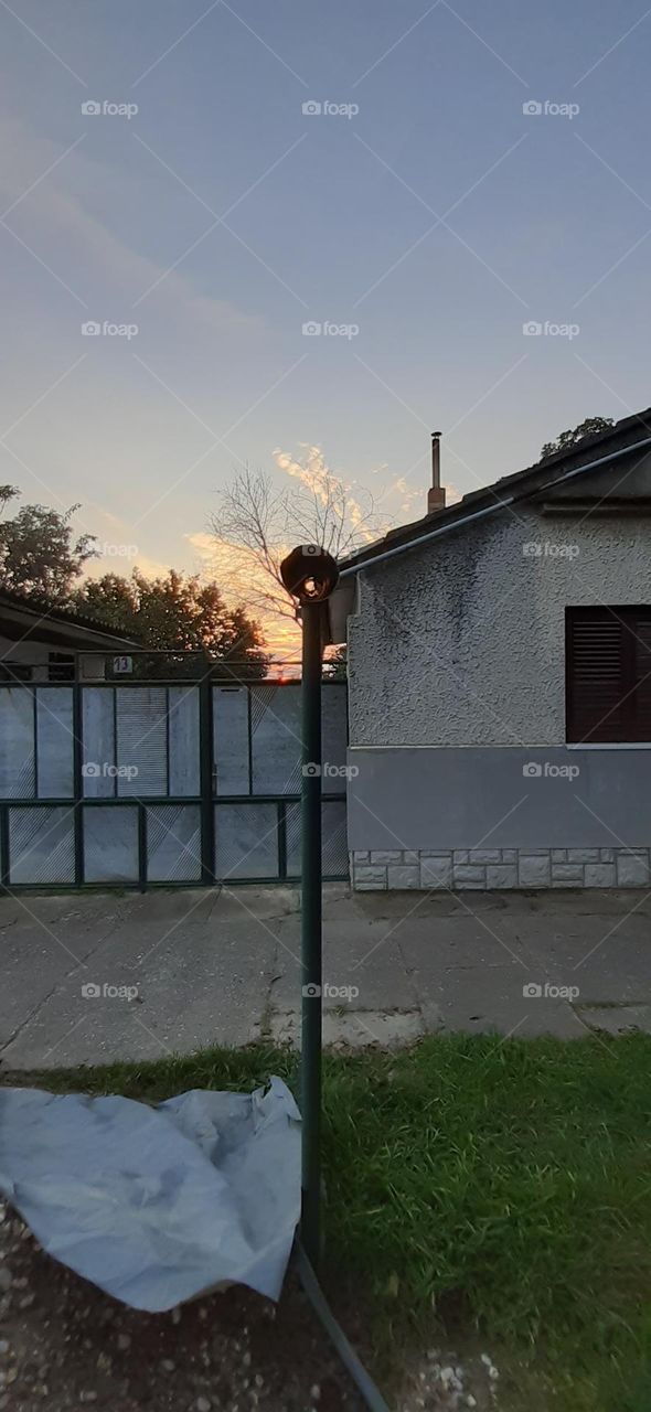 A view through the gutter