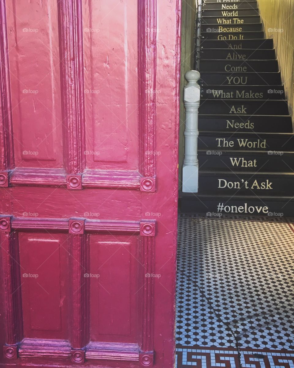 Pink door 