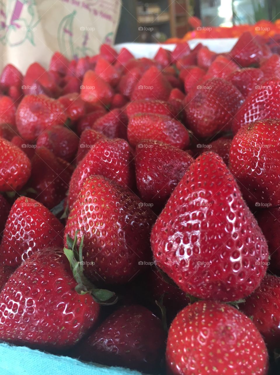 Farm fresh strawberries, and lots of them!