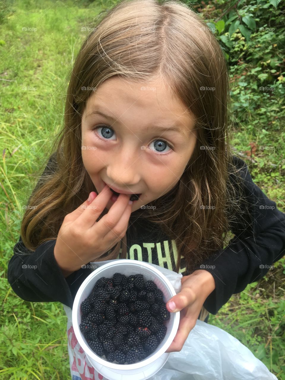 Wild berry picking... and sampling ;) 