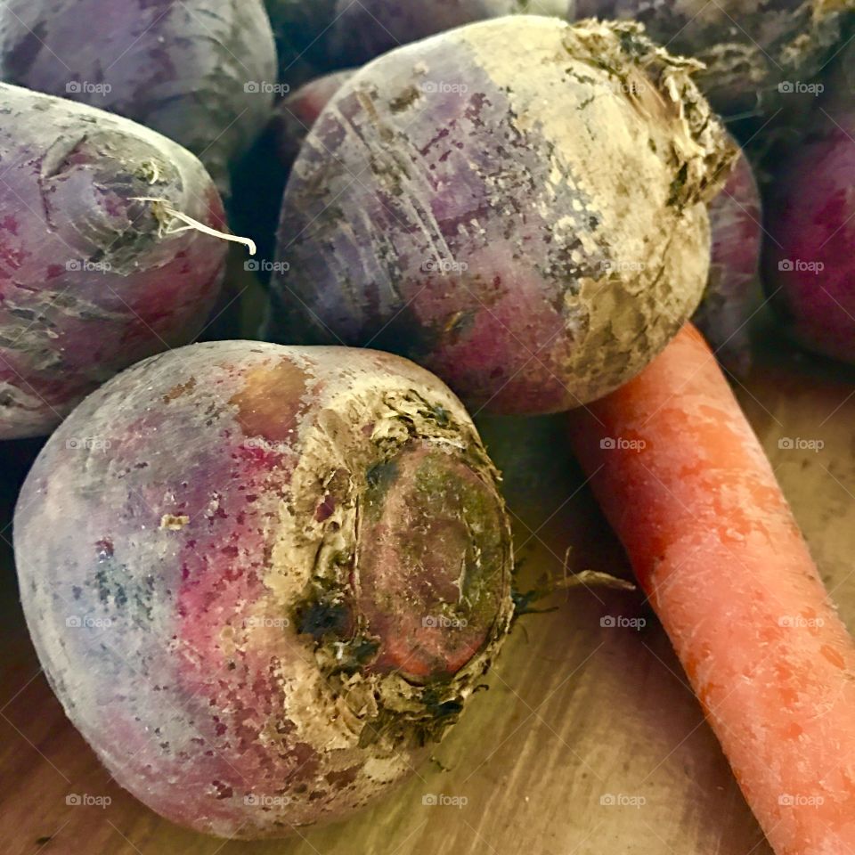  Beets and Carrot at Market