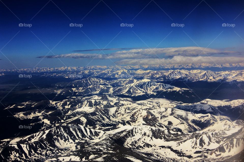 Rockies from above 