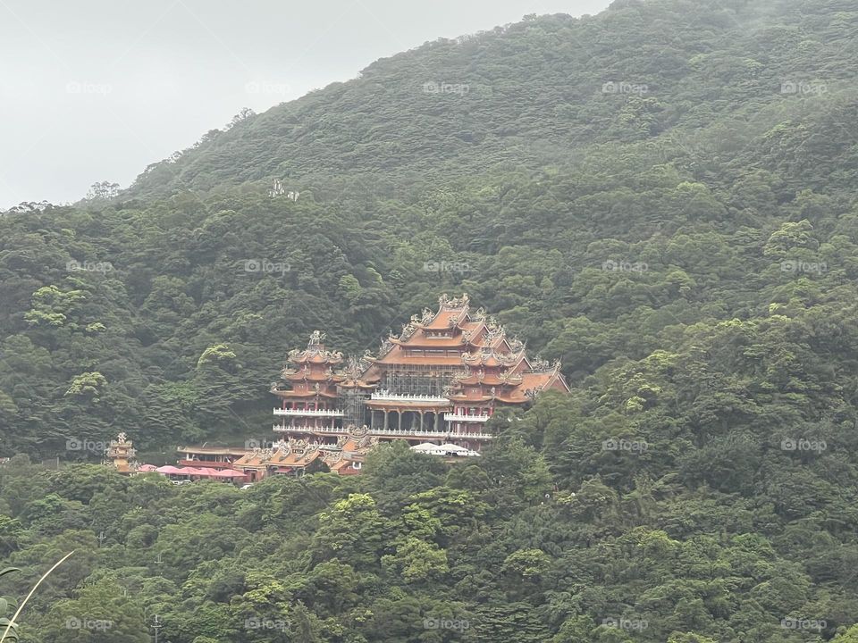 Temple in mountain 
