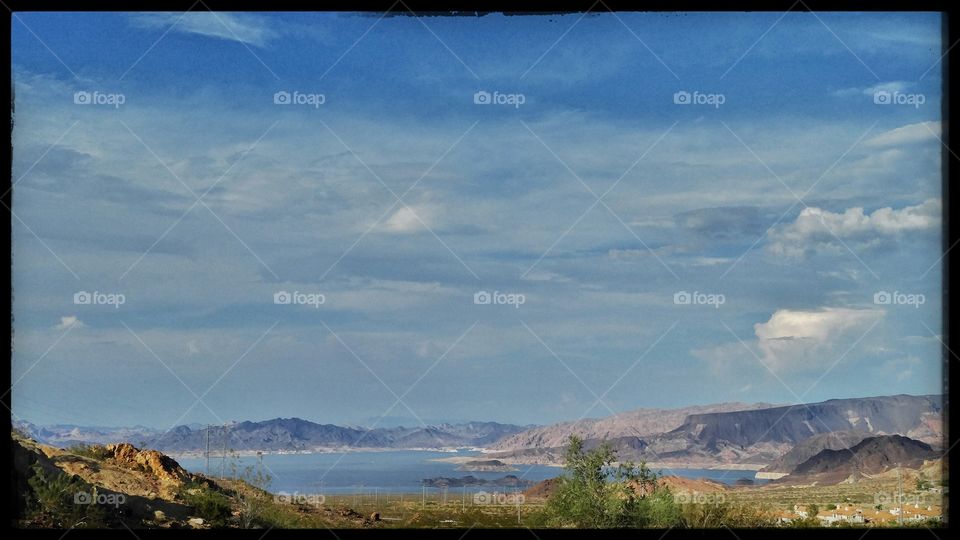 Lake Mead from Boulder City, NV