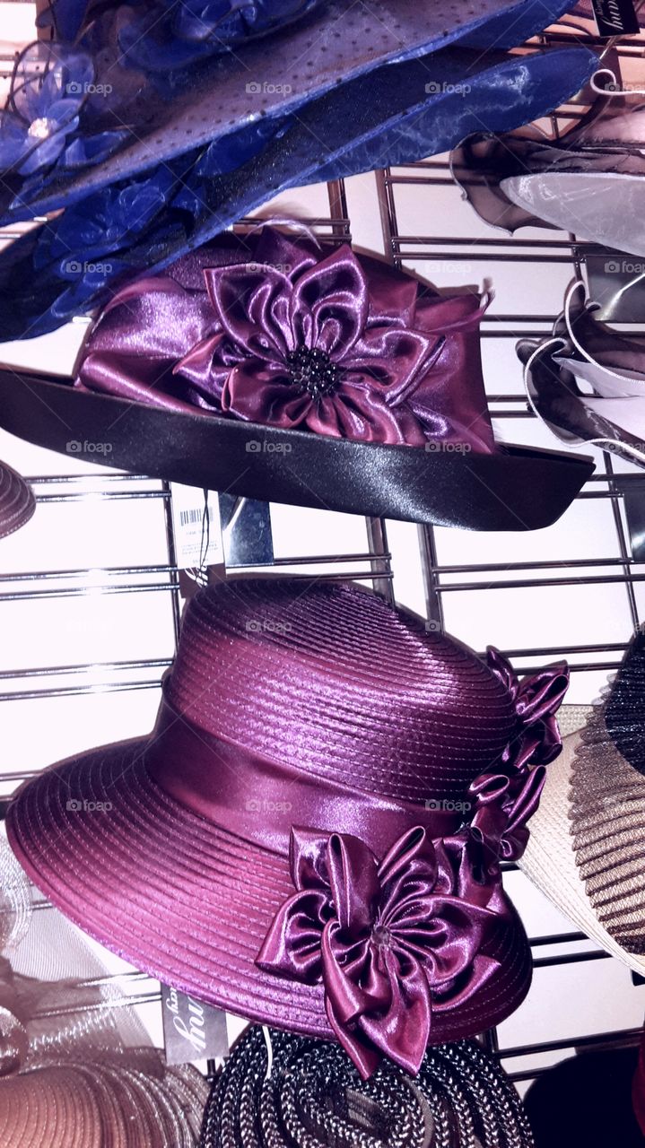 Purple hats