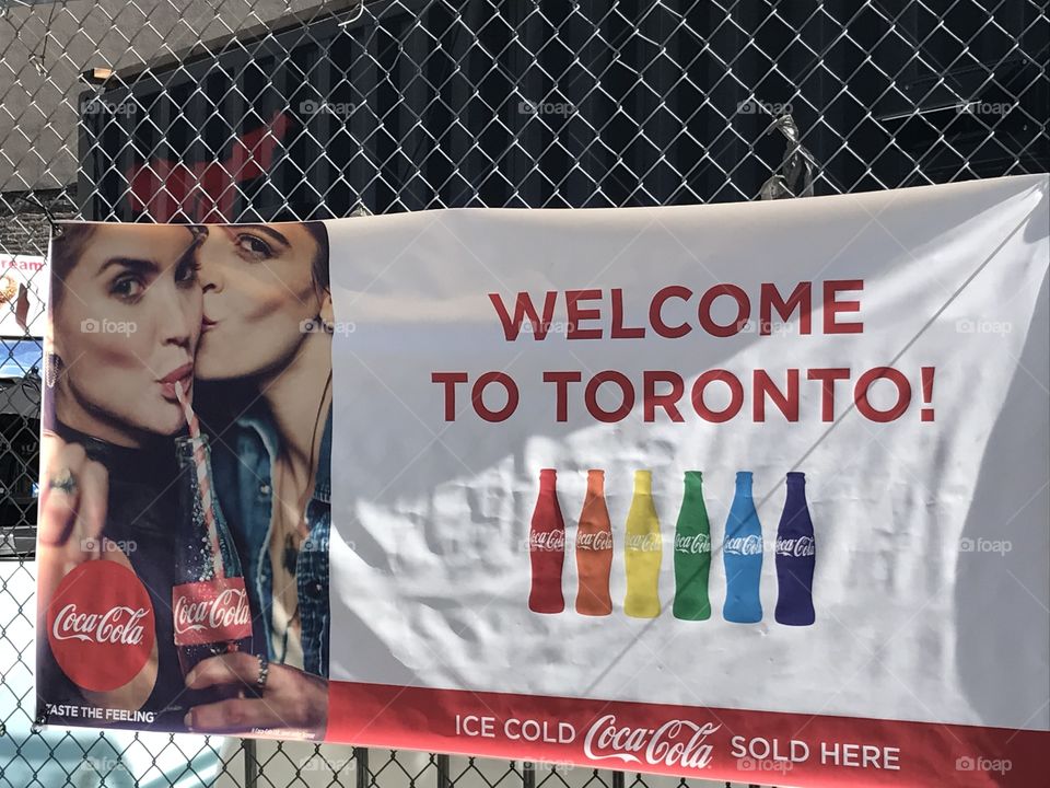 Welcome to Toronto Sign