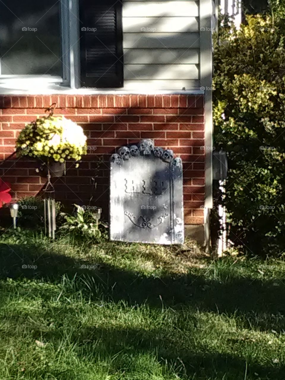 Headstones are popping up everywhere in the City. It may be the end of time this Halloween