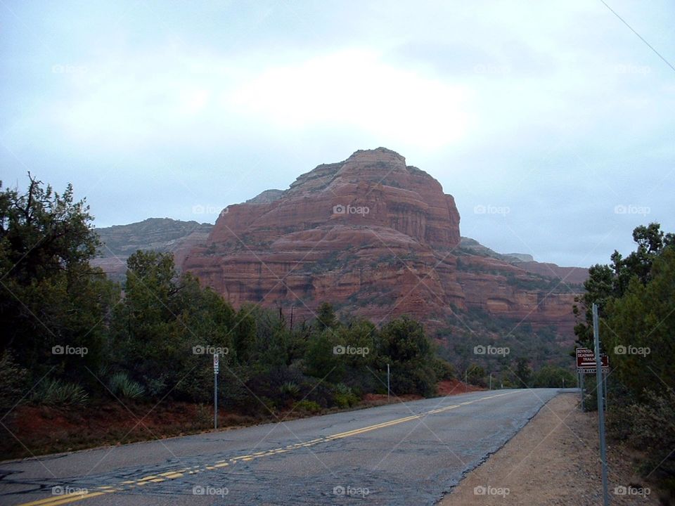 Sedona, Arizona USA_042. Travelled to Sedona for the day - It rained all day however we got to see the beauty in this city and surrounding area