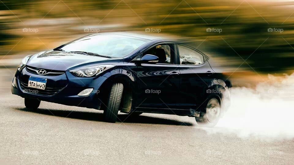 Drifting Elantra