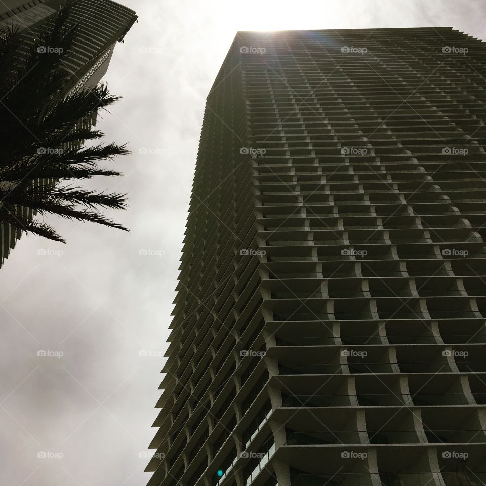 Miami Beach; Sunny Isles Beach; Beautiful Majestic Skyscraper