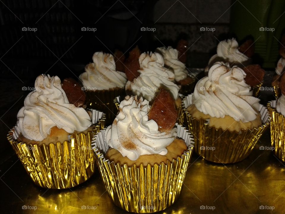 Cupcake de banana