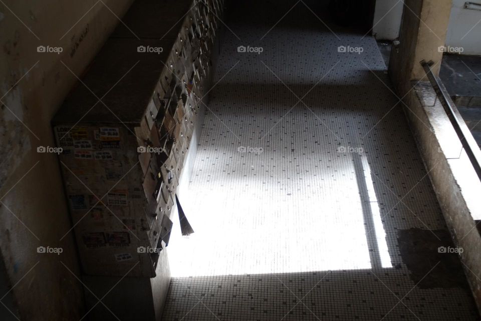 mail box in old flat