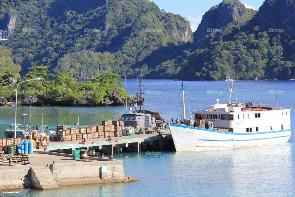 beach ocean sky green by itsAus