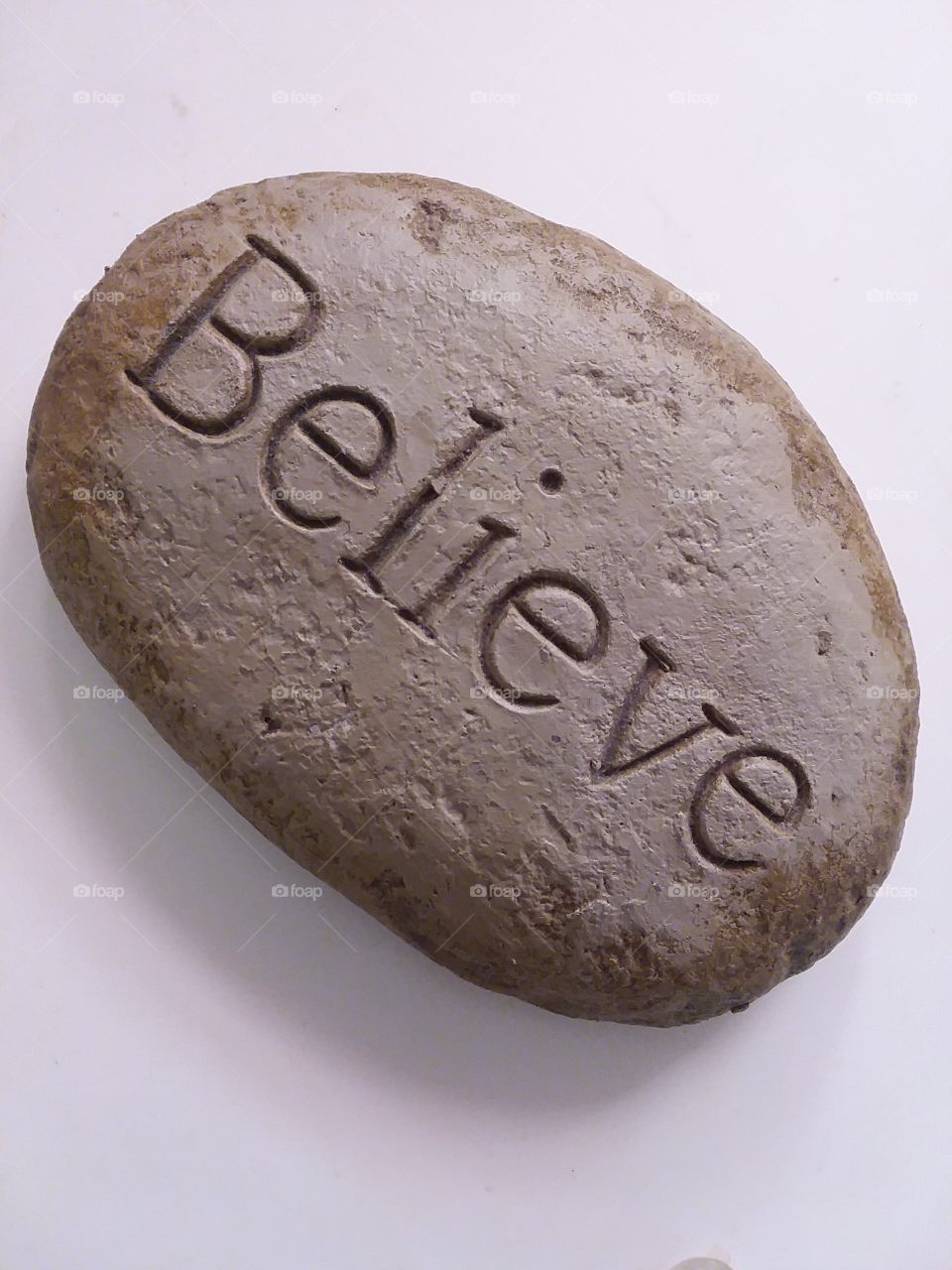 Believe Word Rock