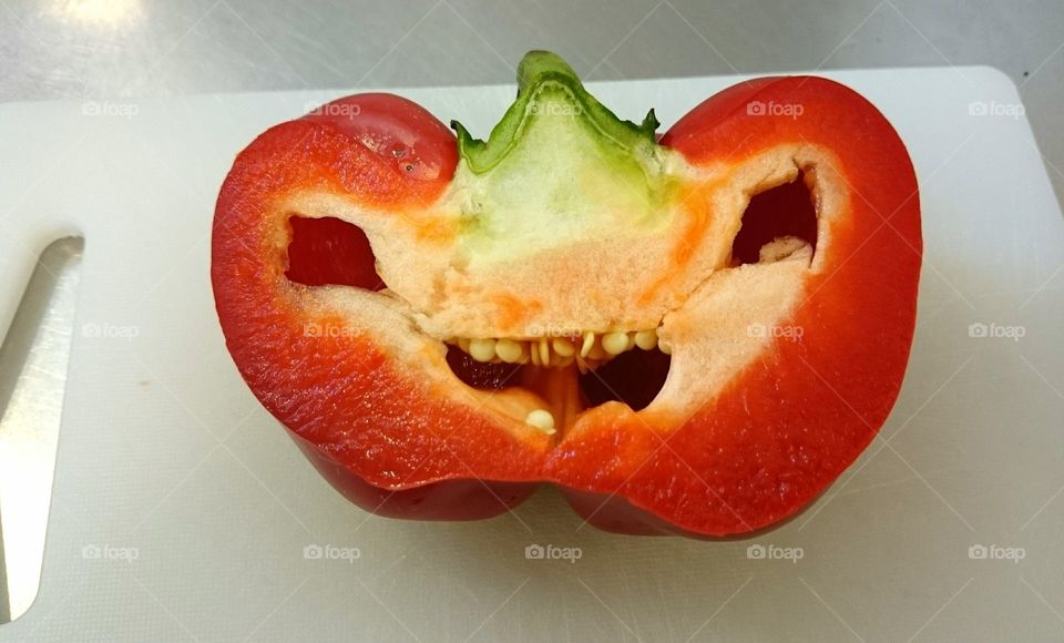 laughing red pepper