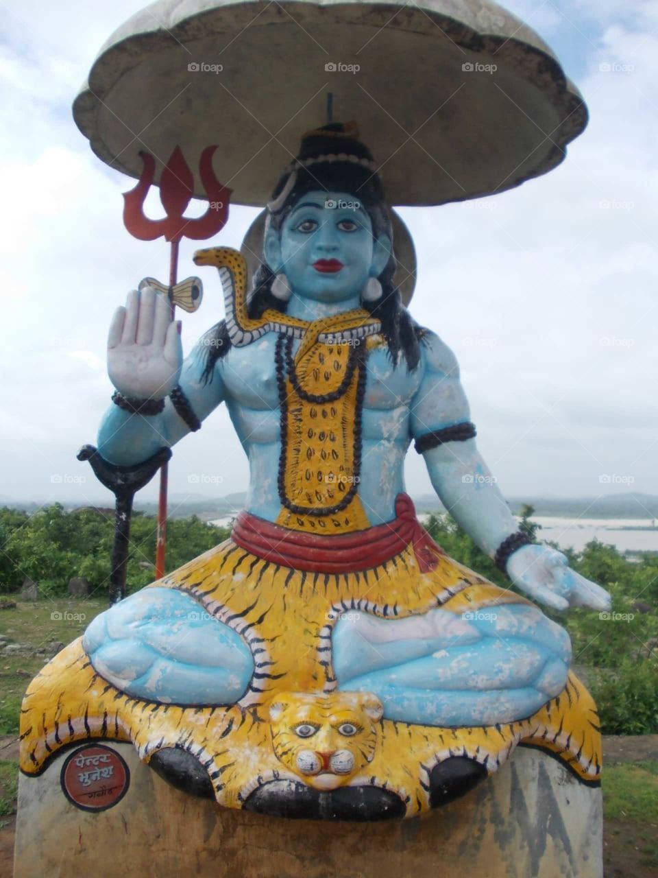 india hindu god of shankar.