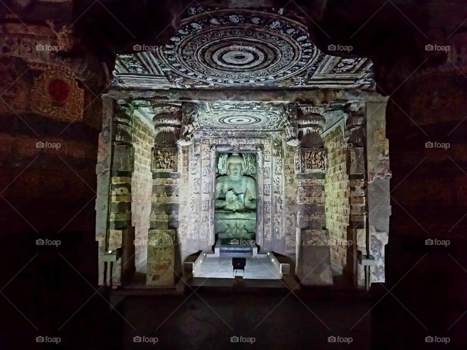 Ajanta  - Buddha