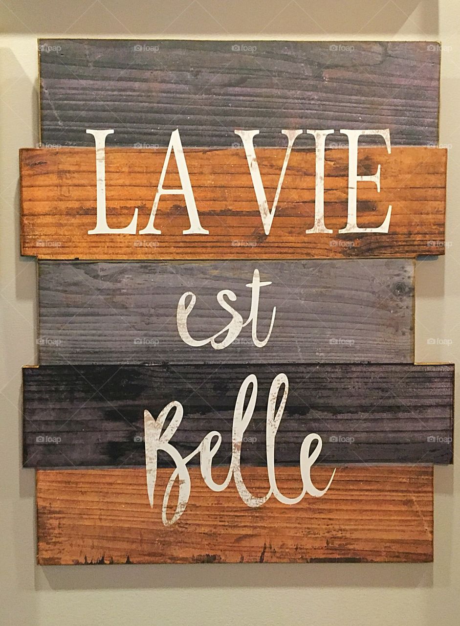 La vie est belle 💗