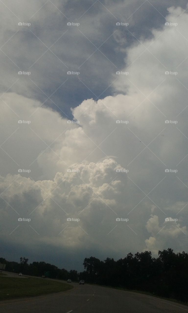 marshmallow fluff sky