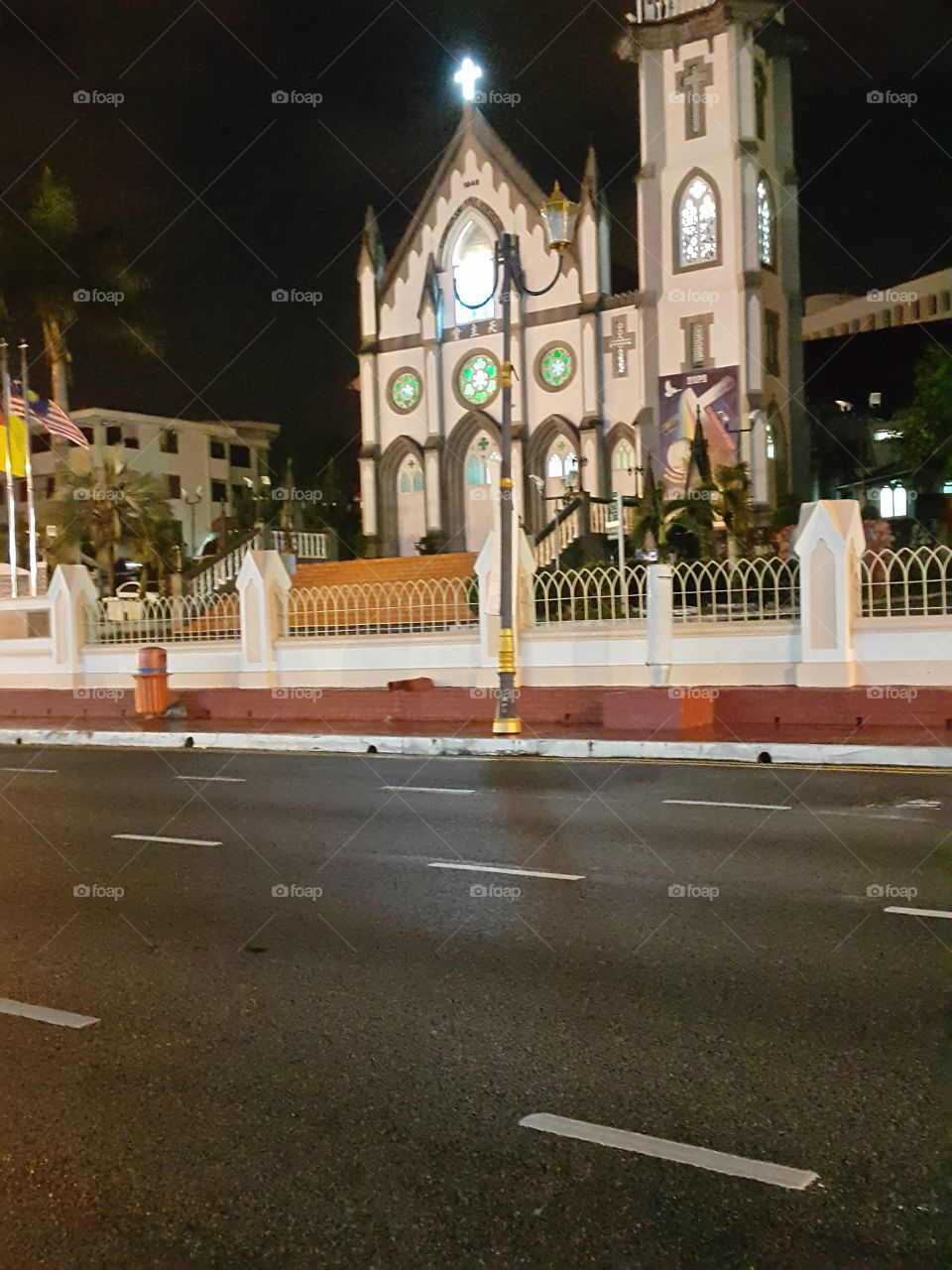Church at night Seremban
